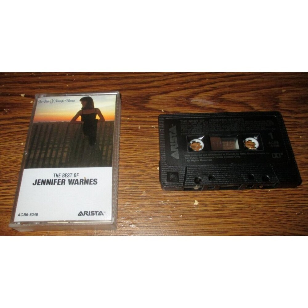 Jennifer Warnes - The Best of Jennifer Warnes on cassette (Arista Records, 1982)